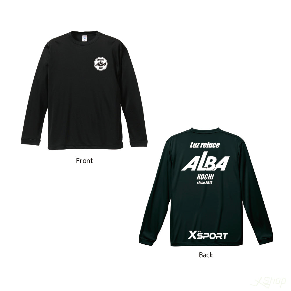 ロングTシャツ/ブラック