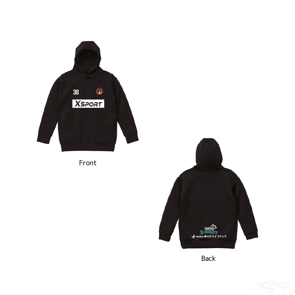 ダンボールニットパーカー/ブラック