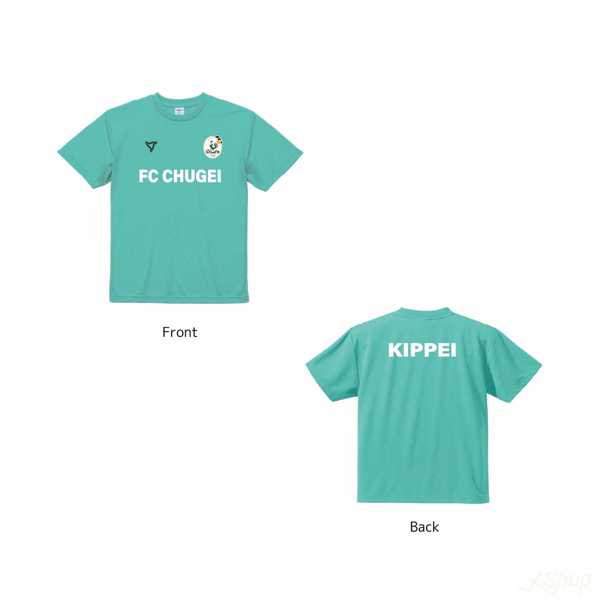 チームメインTシャツ/ミントグリーン