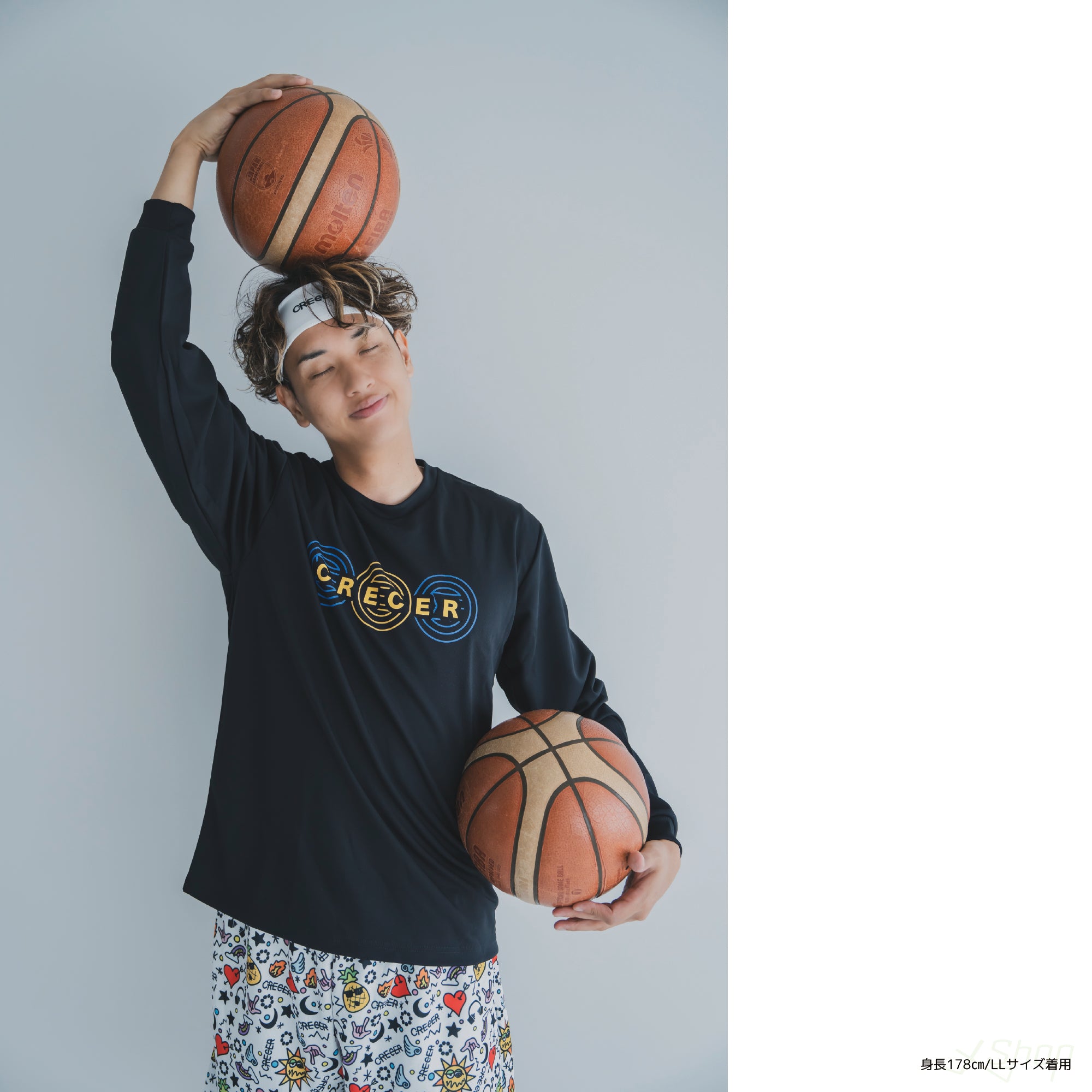 CRECERロングTシャツ