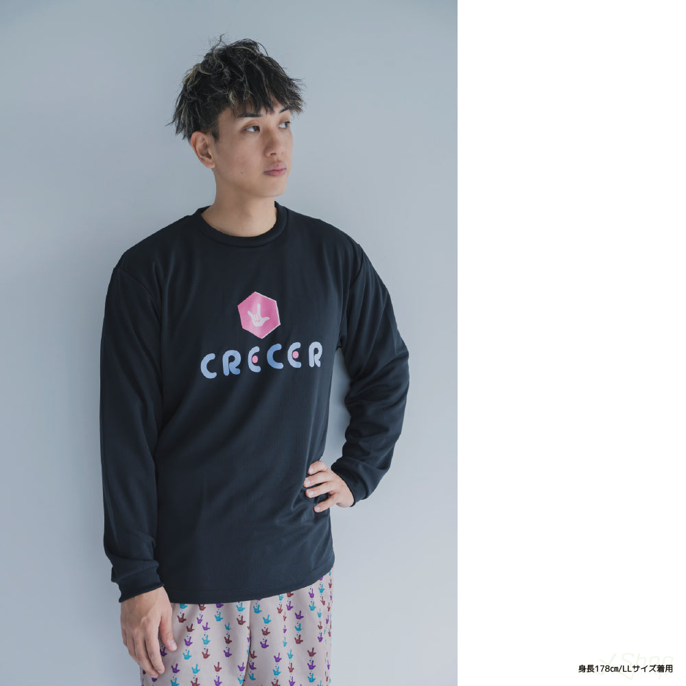 ヘキサゴンロンT/ブラック