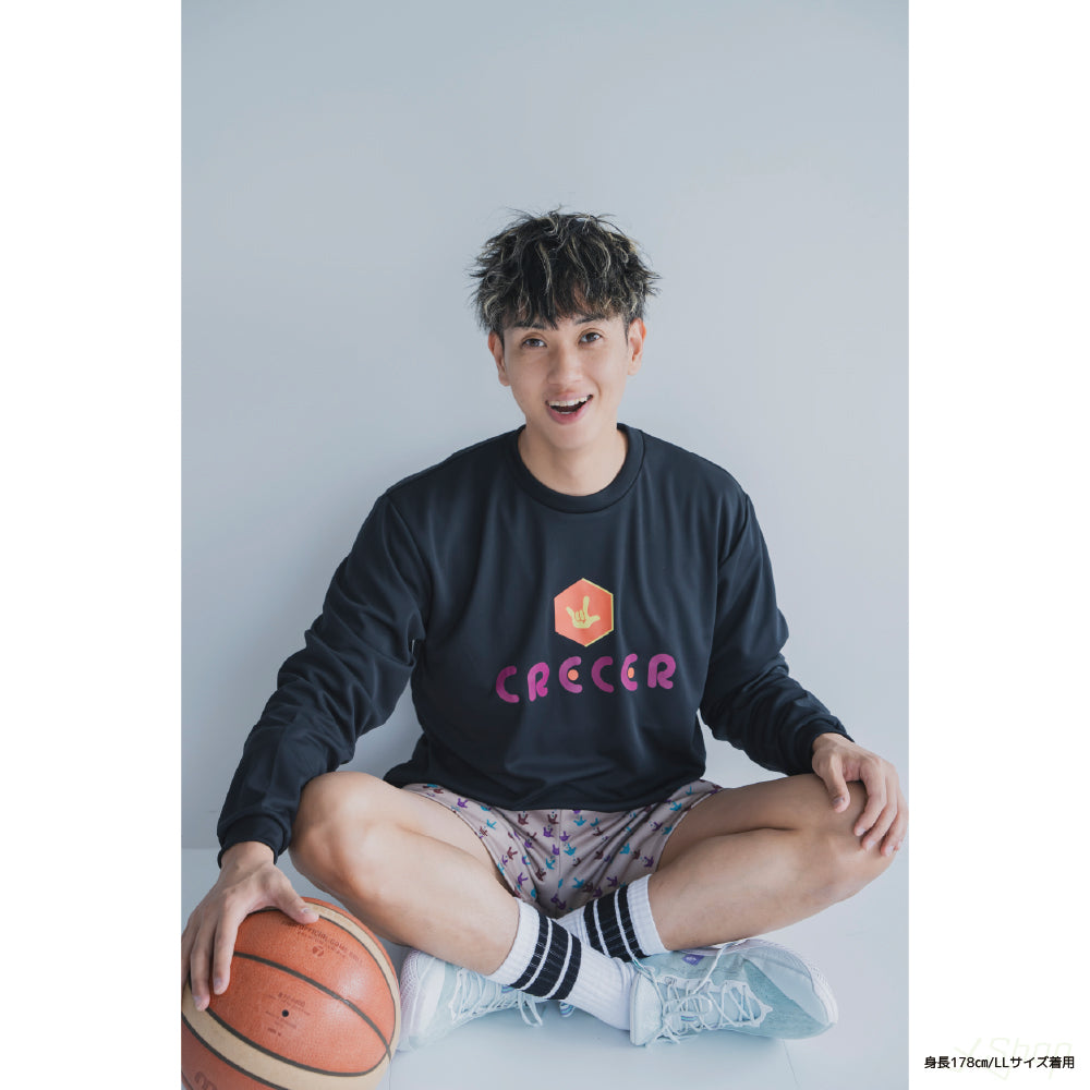 ヘキサゴンロンT/ブラック