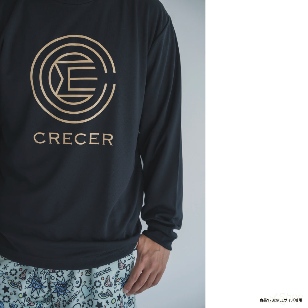 丸ロゴロンT/ブラック