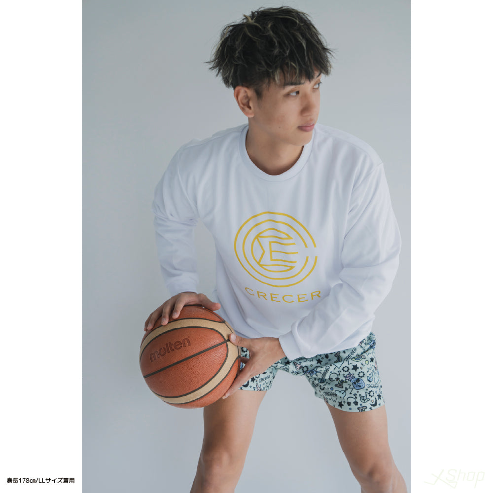 丸ロゴロンT/ホワイト