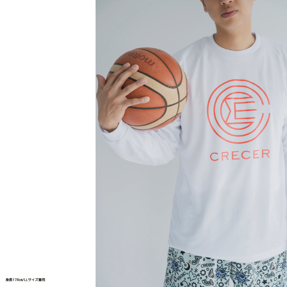 丸ロゴロンT/ホワイト