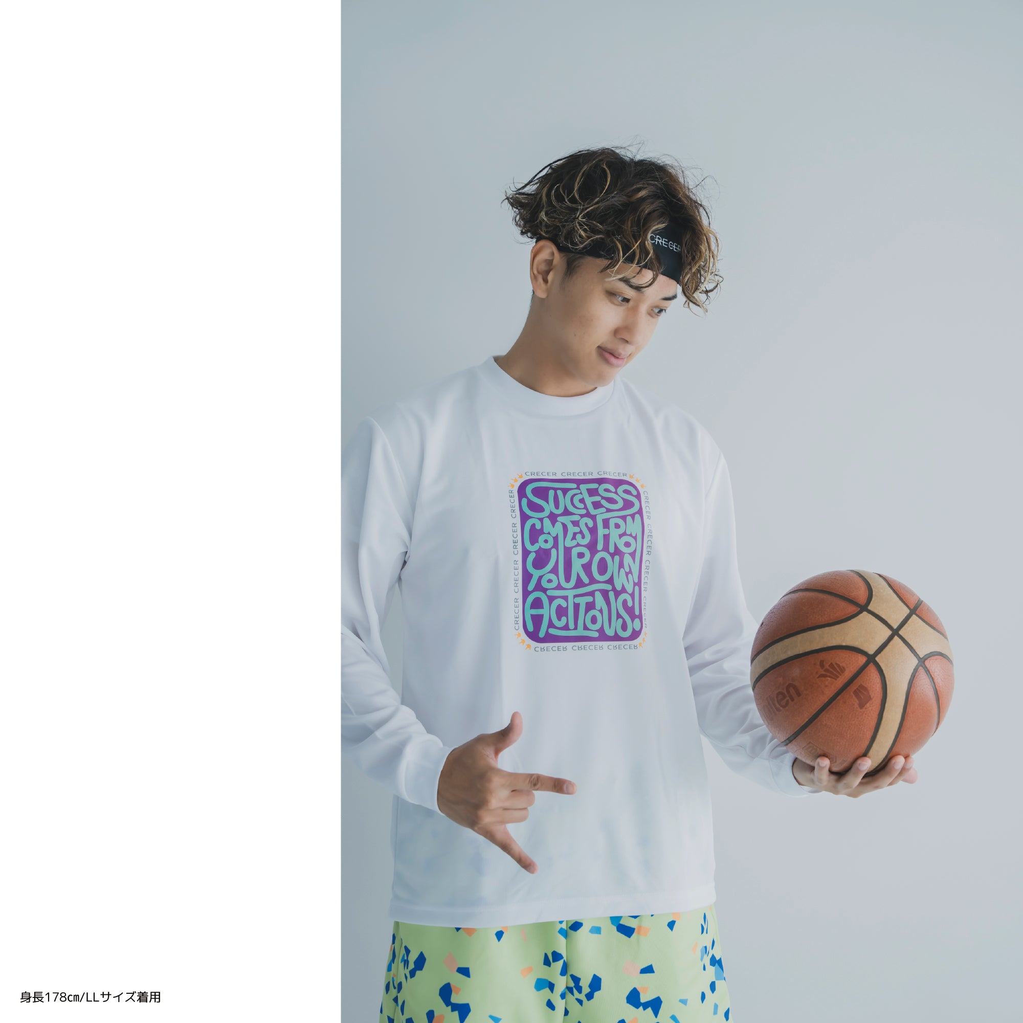 messageロングTシャツ