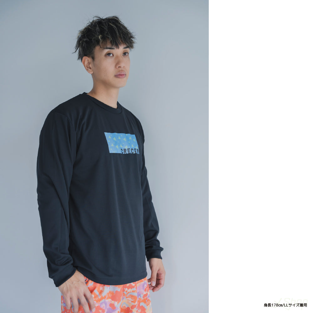 ランダムロンT/ブラック