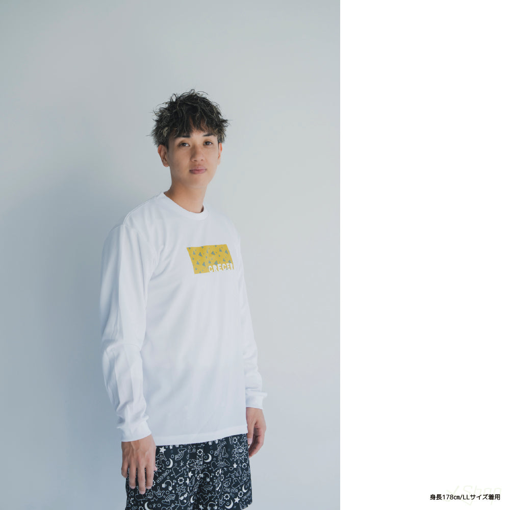 ランダムロンT/ホワイト