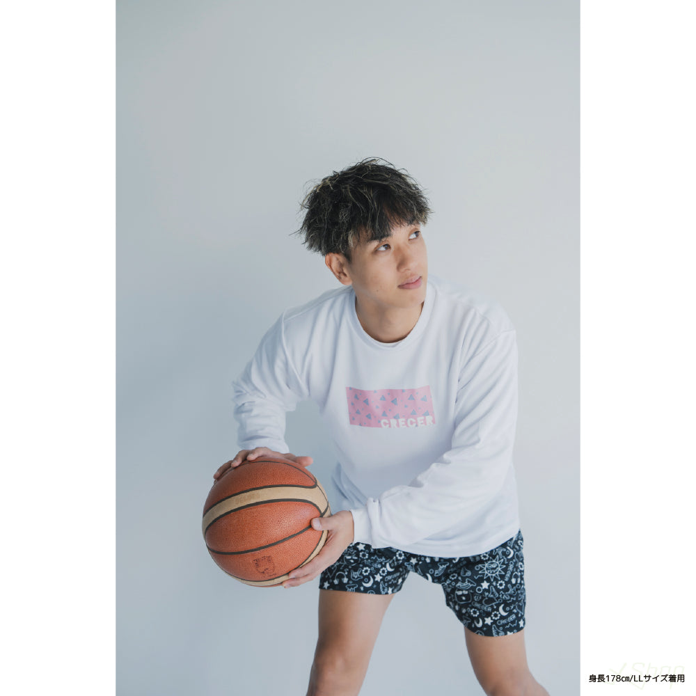 ランダムロンT/ホワイト