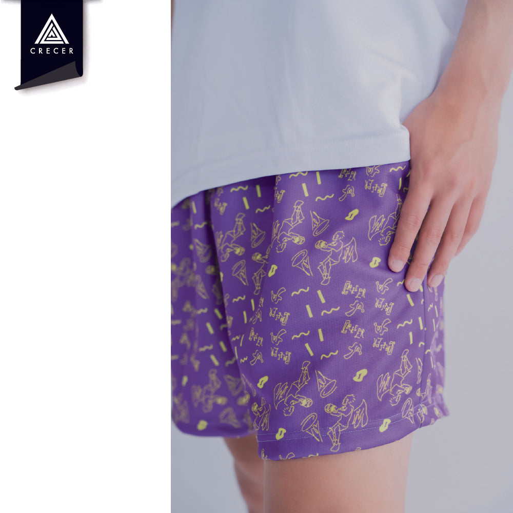 イラストバスパン-パープル