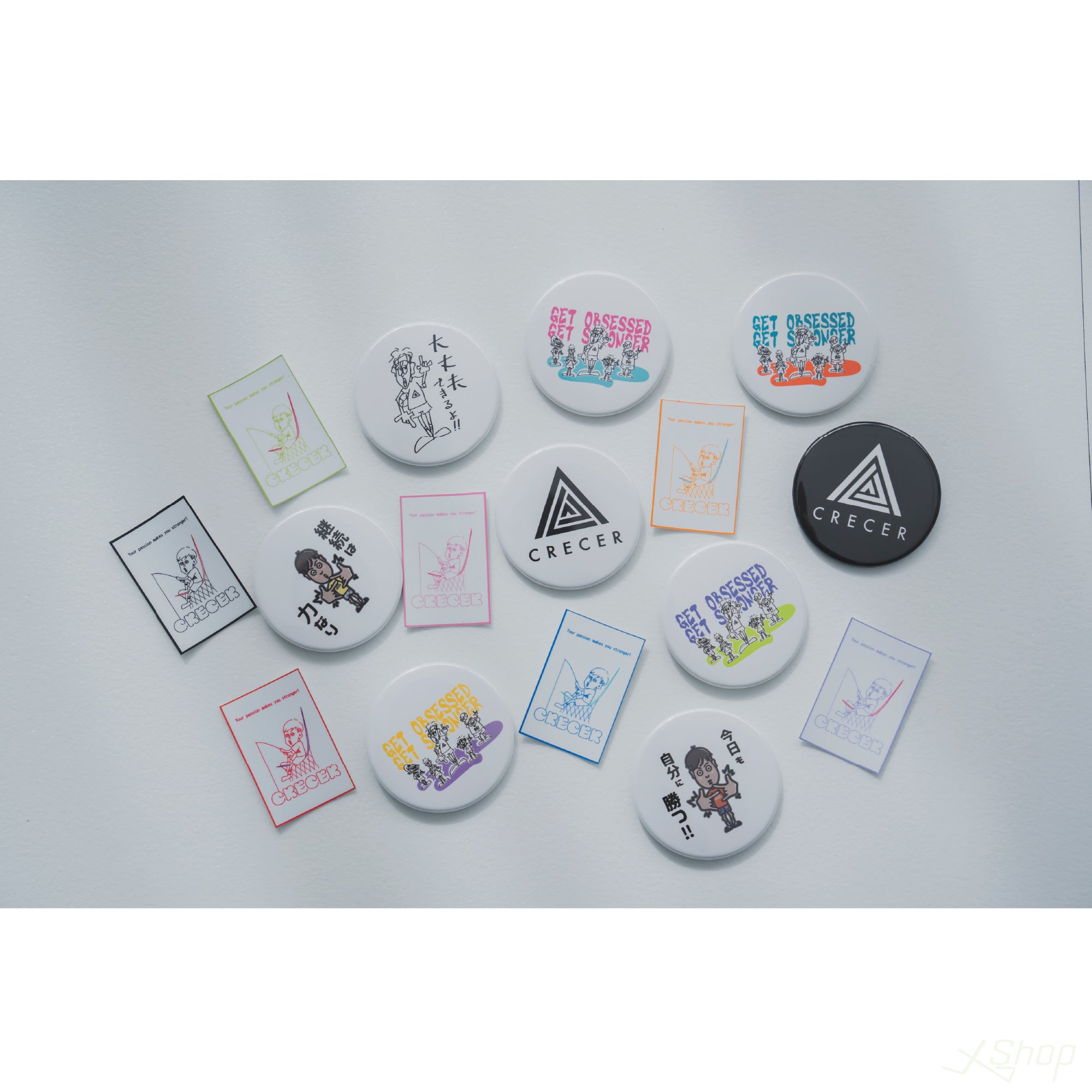 缶バッチ×ステッカー7枚セット