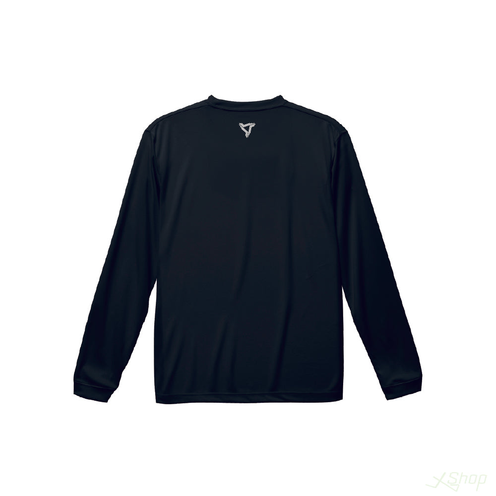 メインロングTシャツ/ブラック