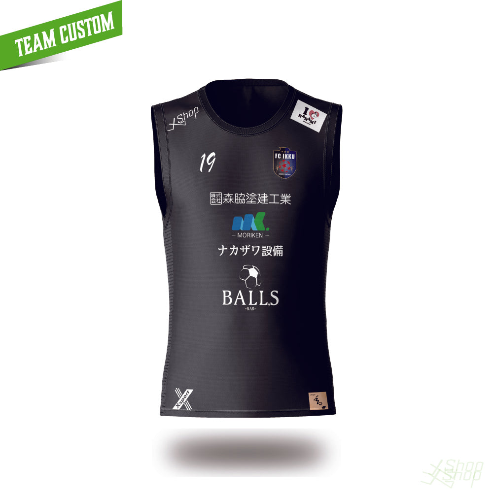 2023カスタムスポンサーノースリーブシャツ