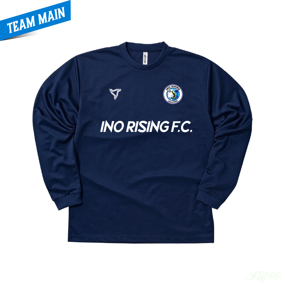 チームメインロングTシャツ/ネイビー