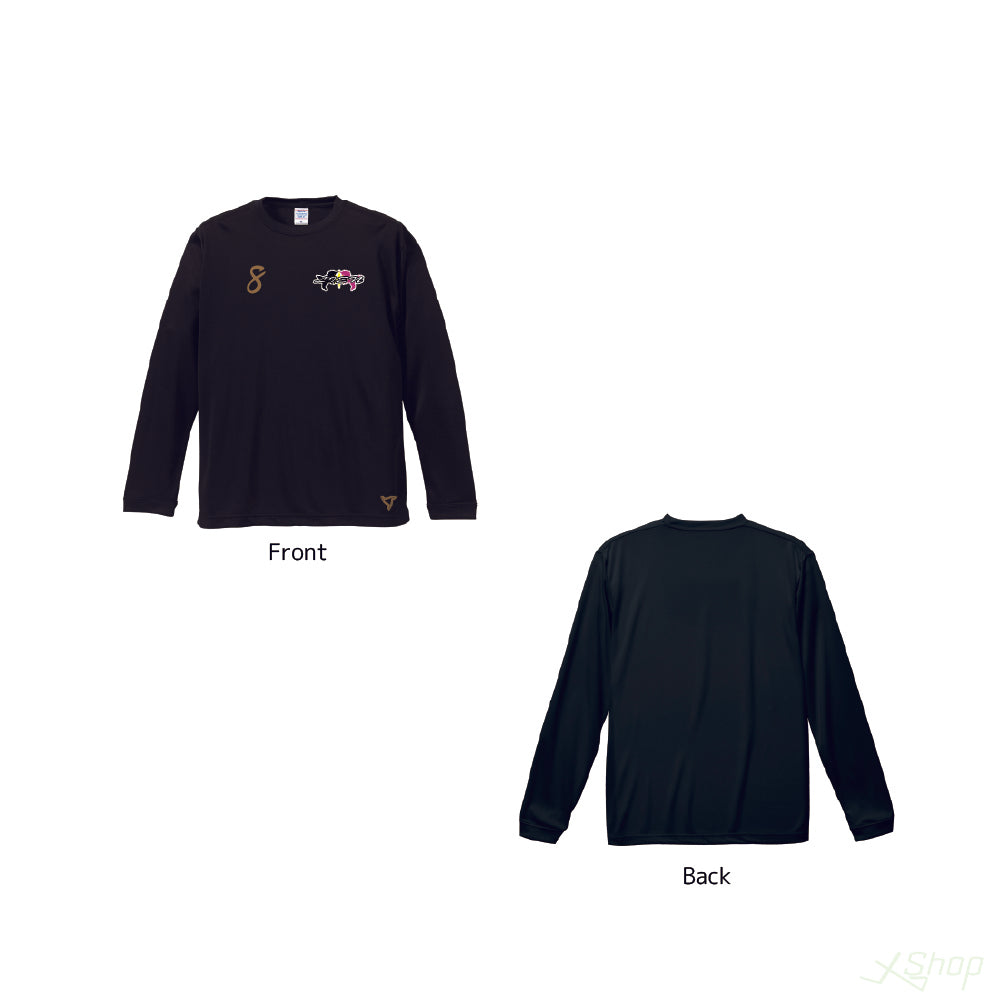 チームメインロングTシャツ/ブラック