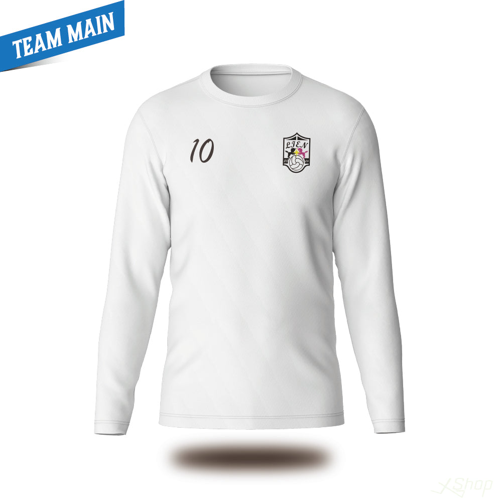 スポンサーロングTシャツ/ホワイト