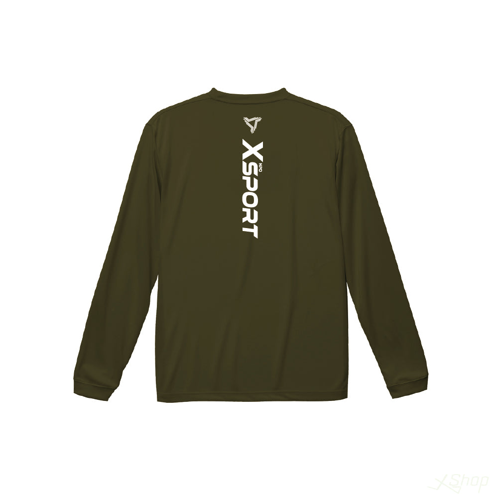 llamasコラボ長袖シャツ/アーミーグリーン