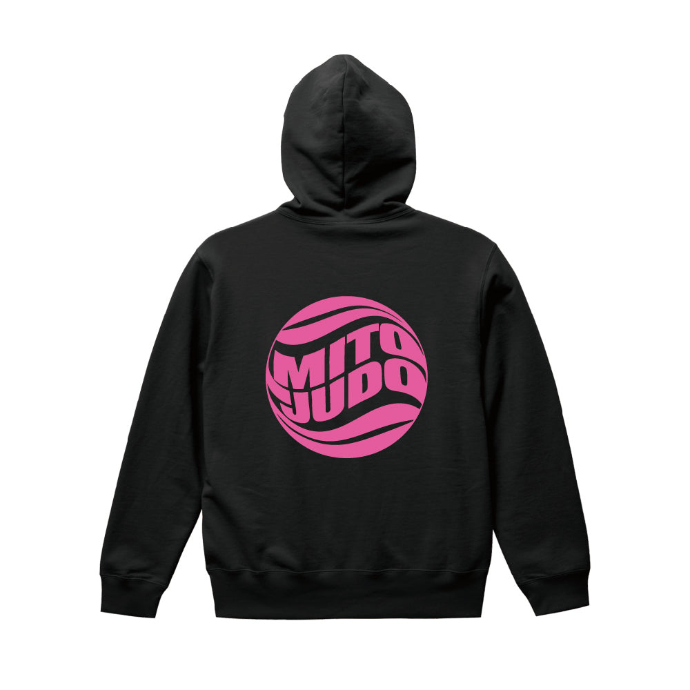 ロゴジップパーカー