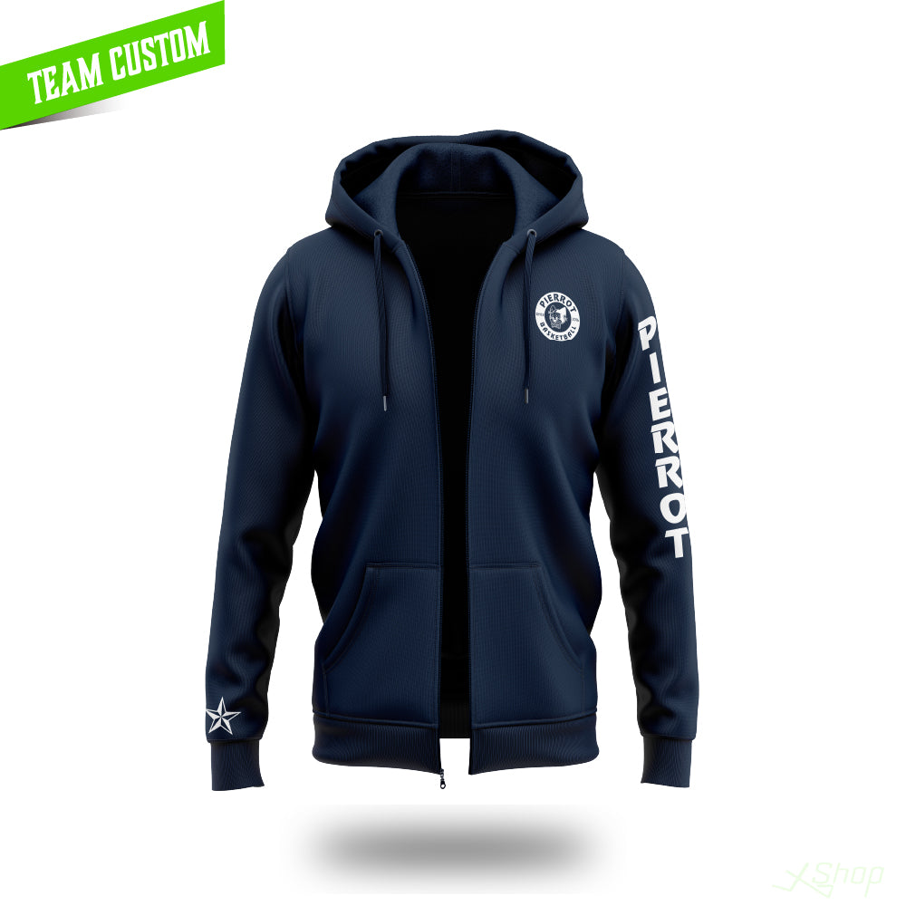 02カスタムジップパーカー(裏起毛)