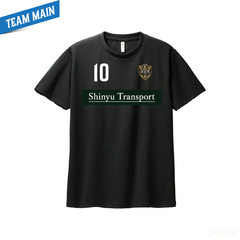 チームメインTシャツ/ブラック