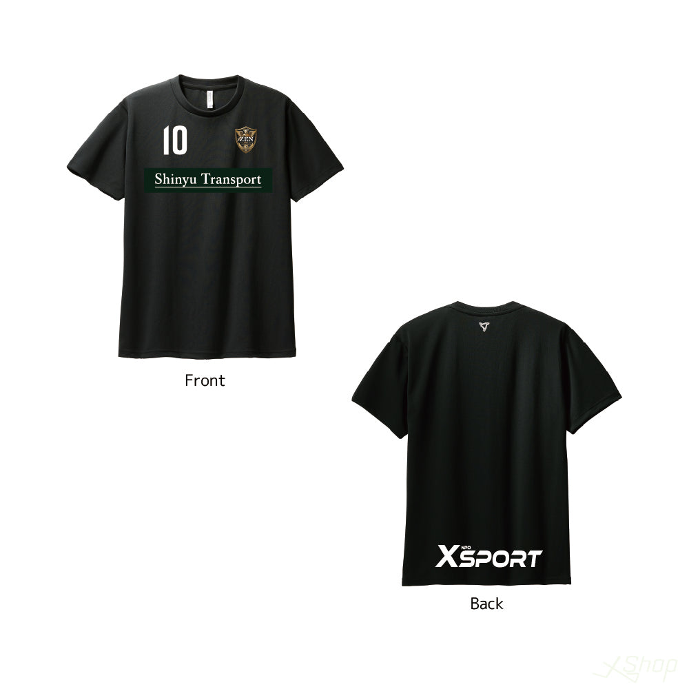 チームメインTシャツ/ブラック