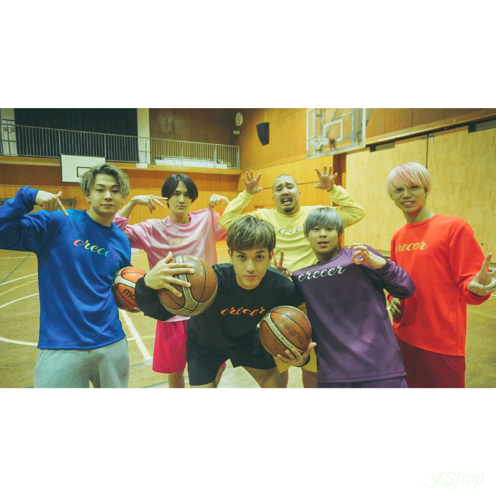 CRECER×スクワッド コラボ記念第2弾 ロングTシャツ【各カラー限定10着】