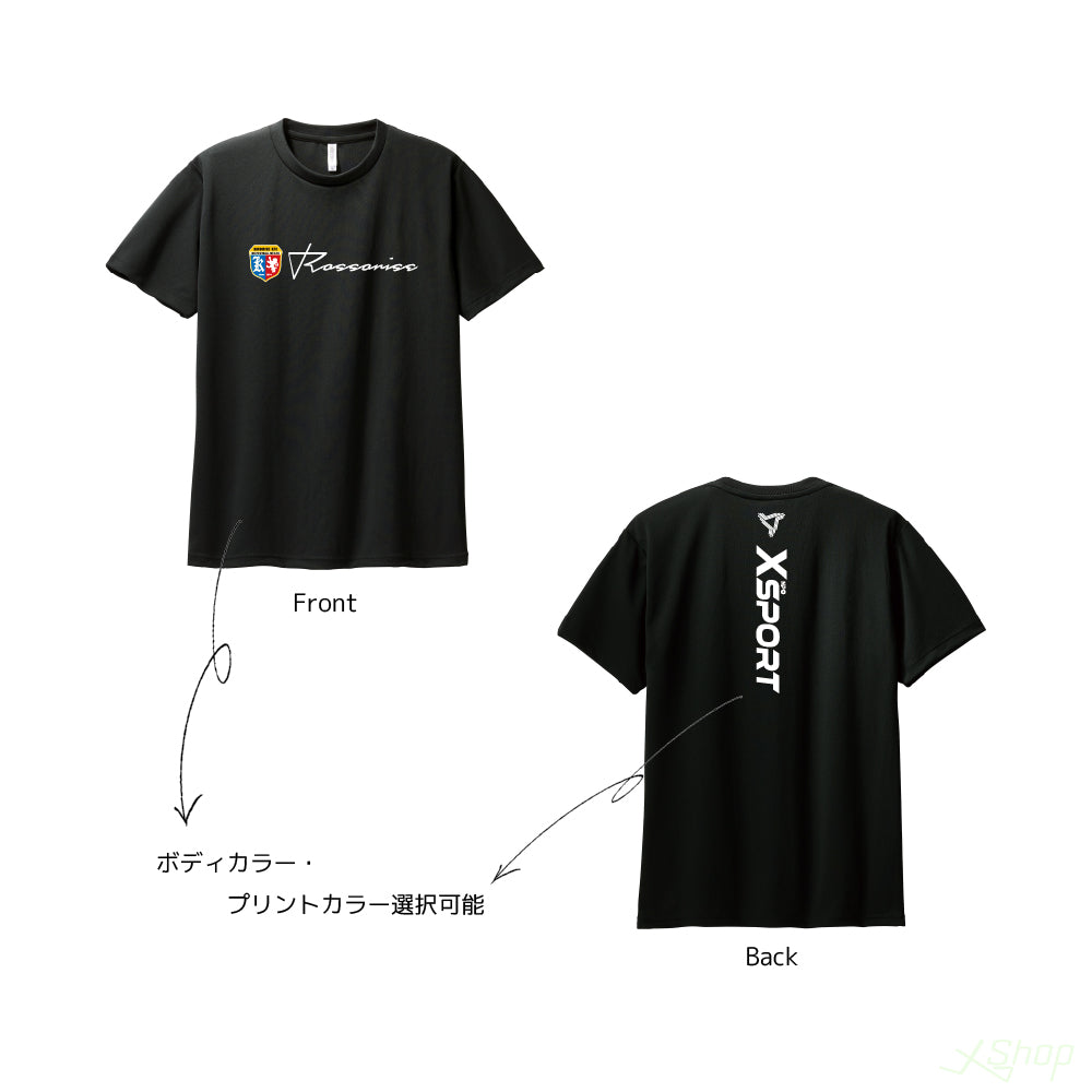 Xsport×ロッサライズコラボカスタムTシャツ