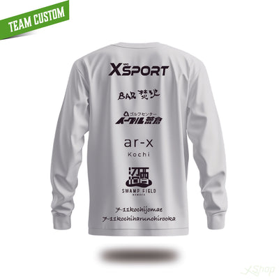 2025カスタムスポンサーロングTシャツ/マットカラー