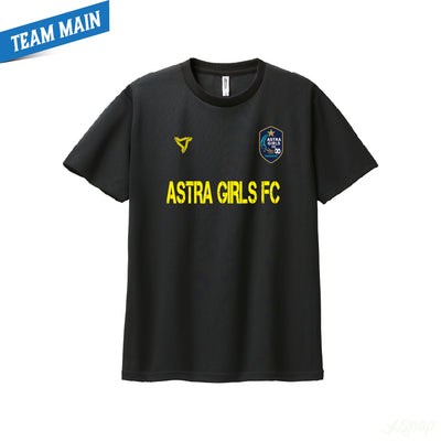 チームTシャツ/ブラック