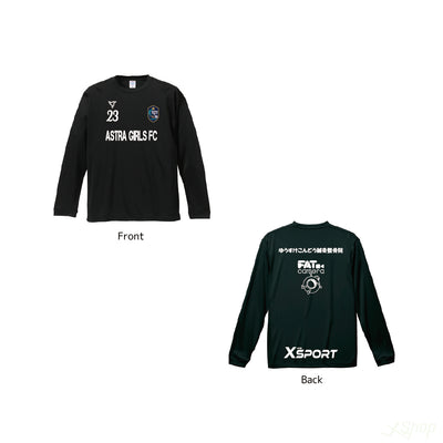 チームロングTシャツ/ブラック