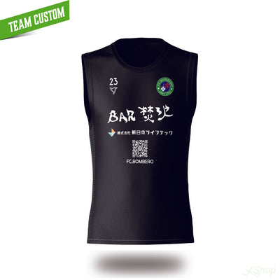 カスタムスポンサーノースリーブシャツ