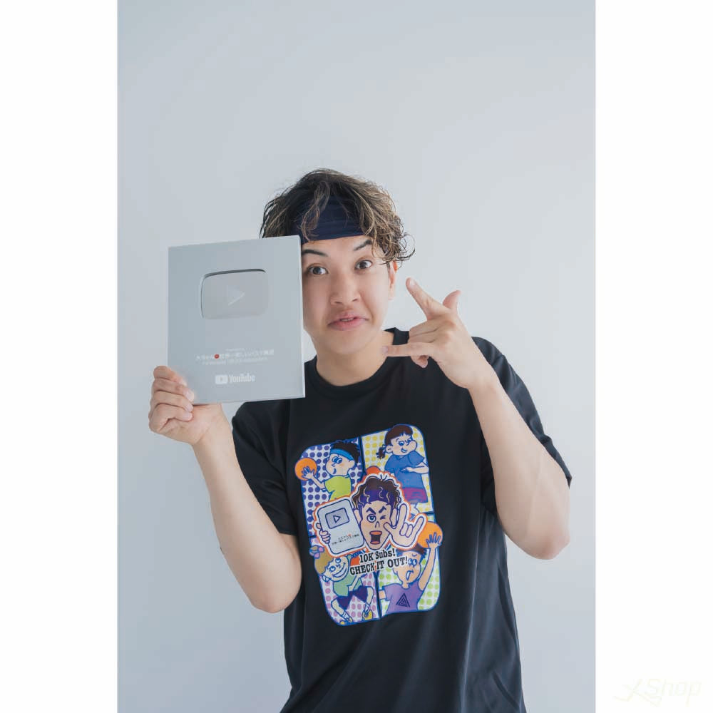YouTube10万人記念Tシャツ