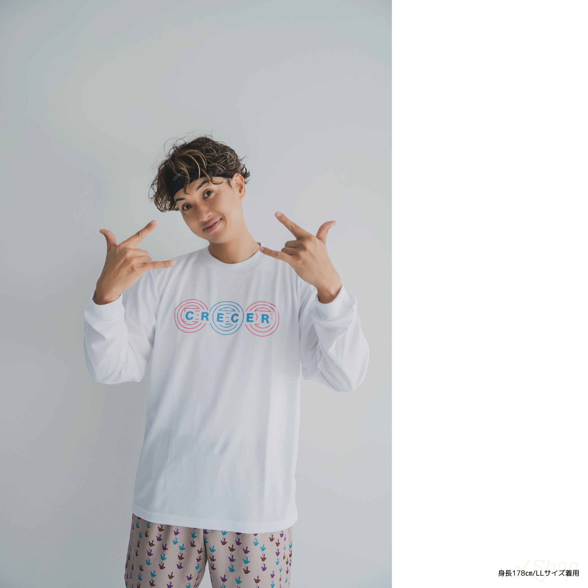 CRECERロングTシャツ