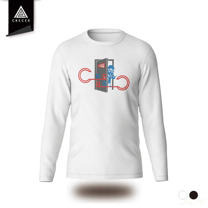 夢中のキッカケ部屋ロングTシャツ