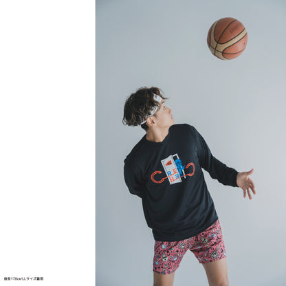 夢中のキッカケ部屋ロングTシャツ