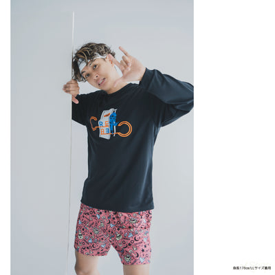 夢中のキッカケ部屋ロングTシャツ