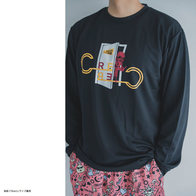 夢中のキッカケ部屋ロングTシャツ