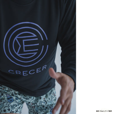 丸ロゴロンT/ブラック