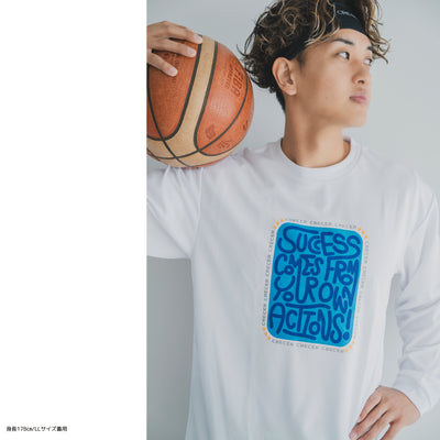 messageロングTシャツ