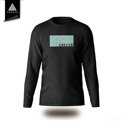 ランダムロンT/ブラック