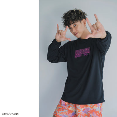 ランダムロンT/ブラック