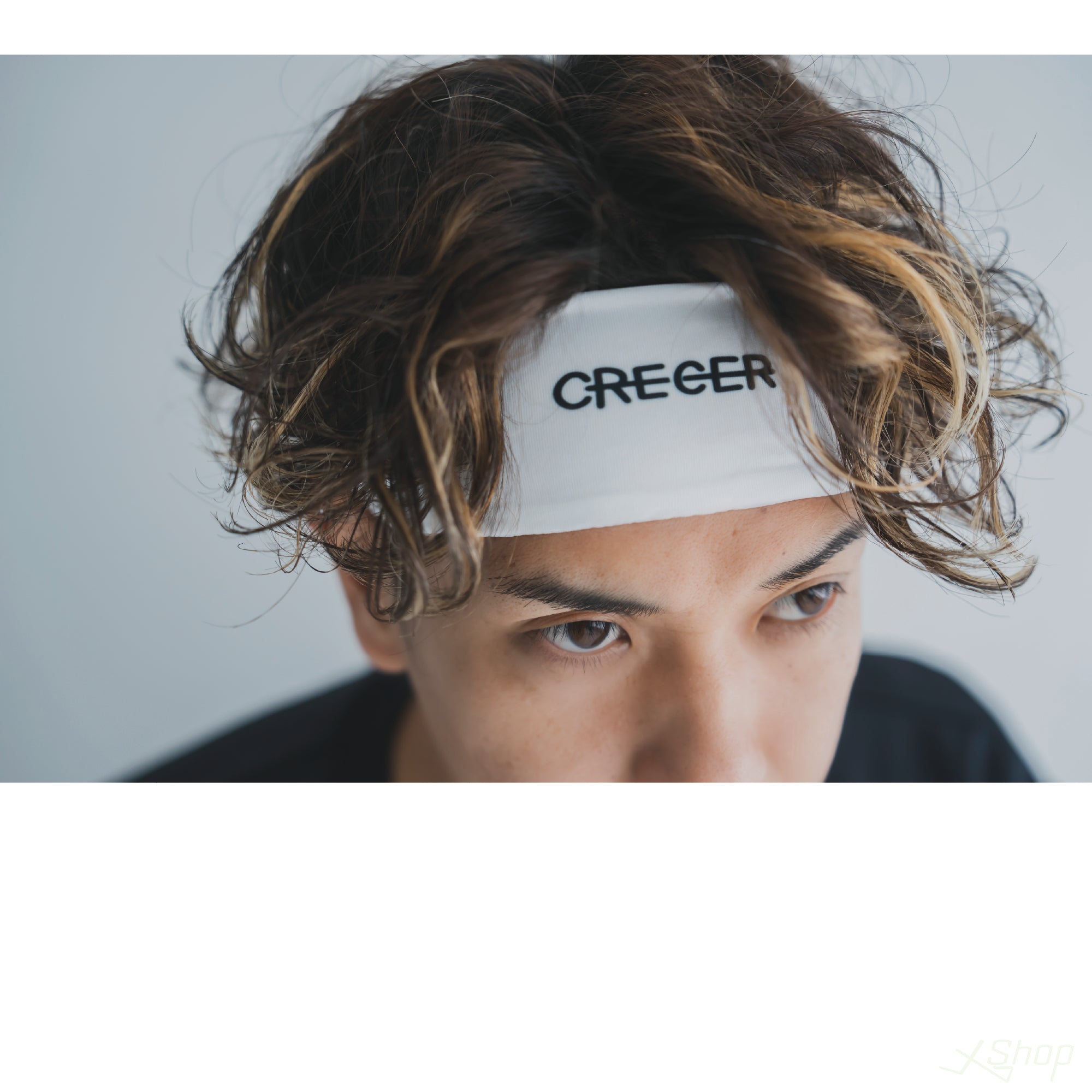 CRECERロゴヘアバンド