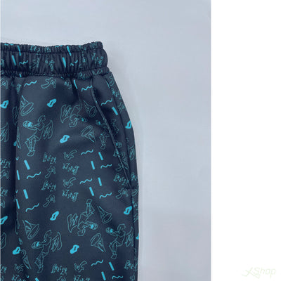 イラストバスパン-ブラック