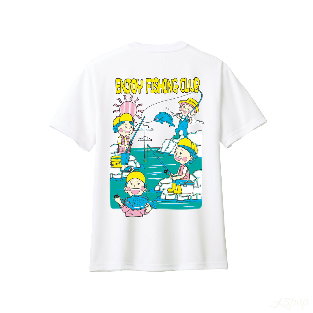 イラストロゴドライTシャツ