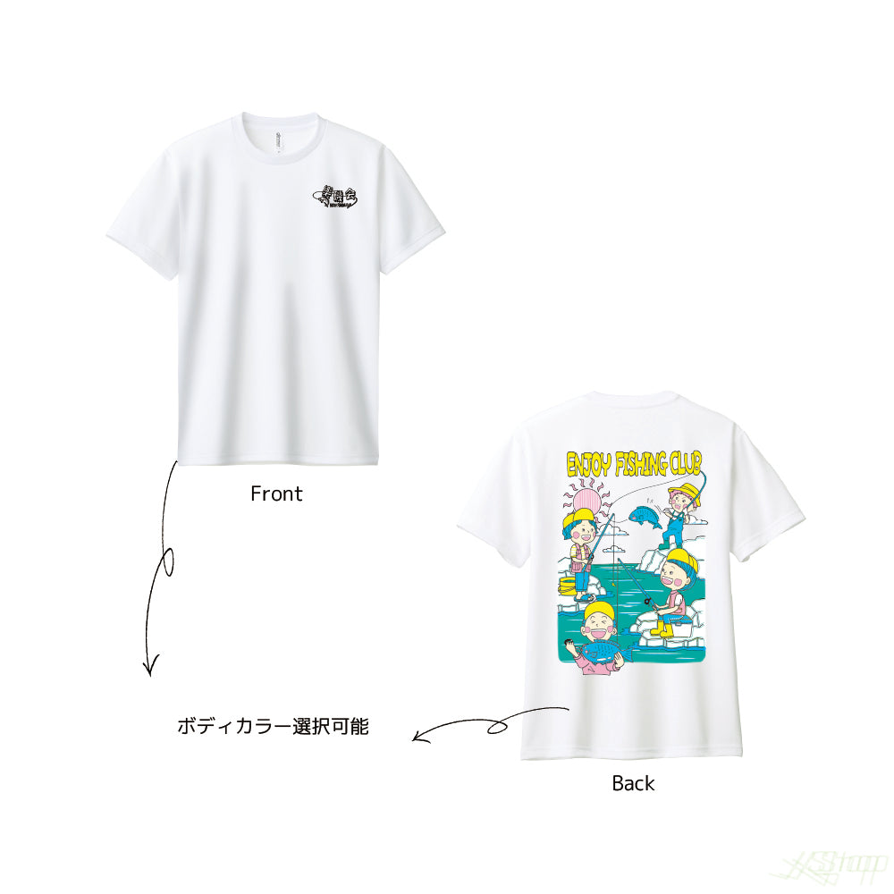 モノクロロゴドライTシャツ