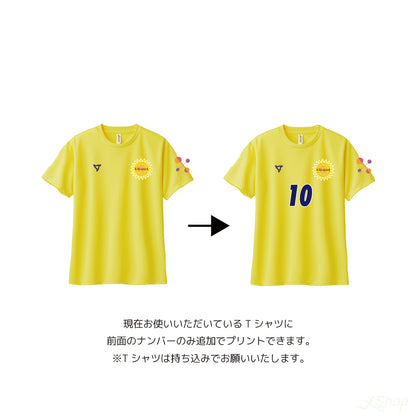 追加ナンバープリント