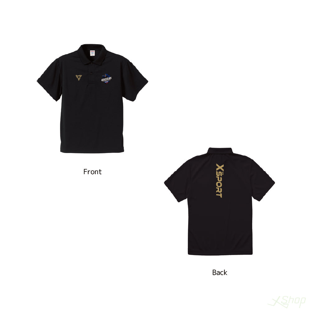 メインポロシャツ/ブラック