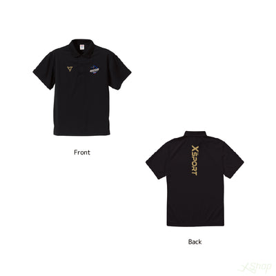 メインポロシャツ/ブラック