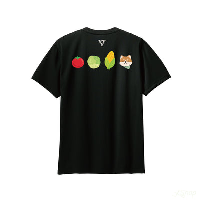 サブTシャツ/ブラック