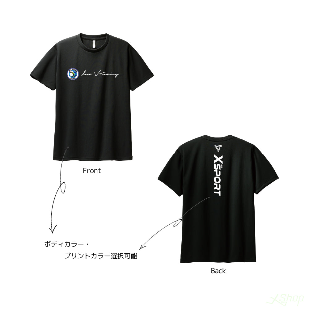 Xsport×伊野ライジングコラボカスタムTシャツ